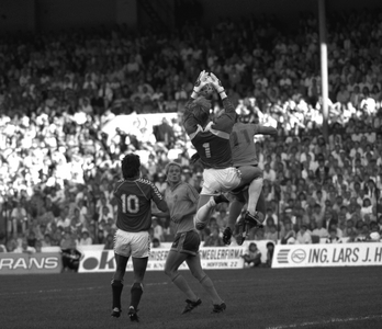 Oslo 19870812. Football private international match Norway - Sweden 0-0, Ullevaal …, 1987 (photo)
