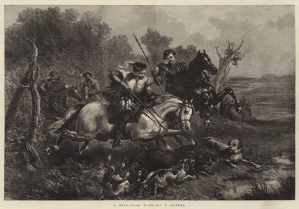 A Wild-Boar Hunt (engraving)