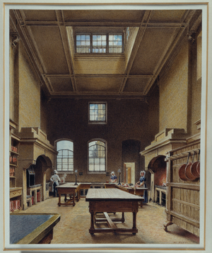 The Kitchen at Chatsworth, c.1830 (w/c on paper)