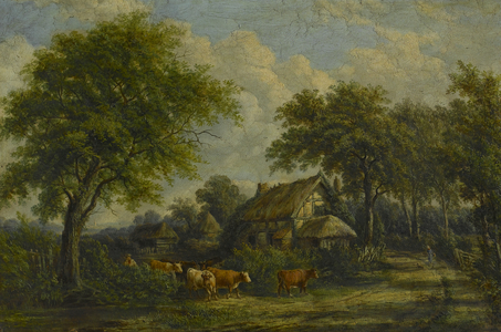 Near Berkswell, c.1850 (oil on canvas)