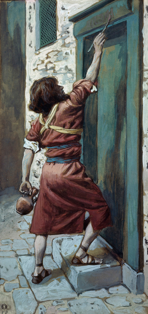 The Signs in the Door, 1896-1902 (painting)