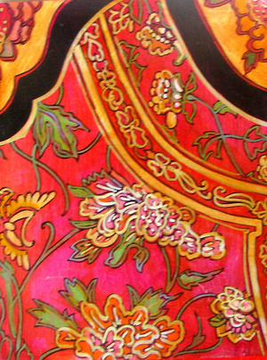 Chinese jacket front, 2012 (mixed media)
