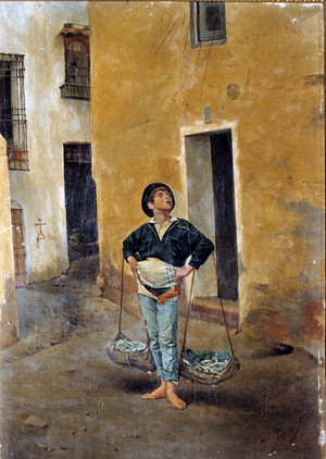 Copy of the Cenachero by Talavera,19th century (painting)