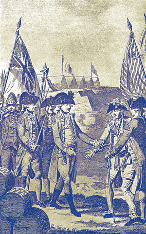 Surrender of Lord Cornwallis at Yorktown