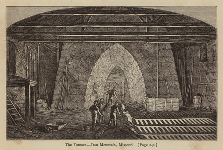 The Furnace, Iron Mountain, Missouri (engraving)