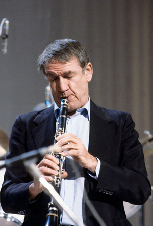 Jazz Clarinettist Claude Luter in 1984 (photo)