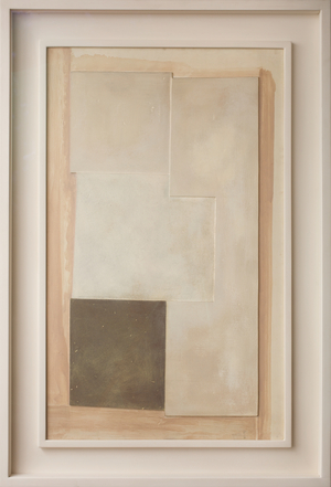 November 1960 (Anne), 1960 (Oil on carved board)