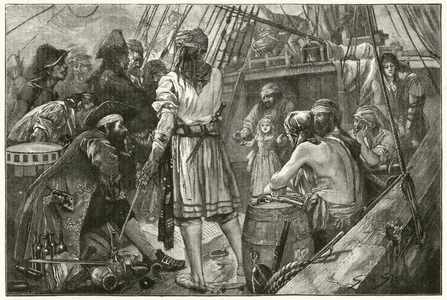 Fallen amongst thieves (engraving)