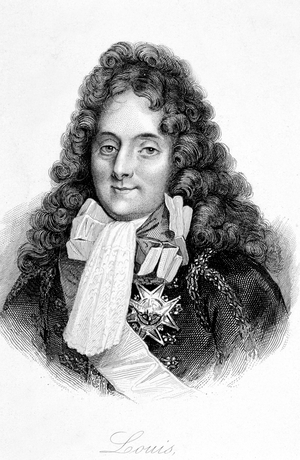Louis de Rouvroy, duke of Saint-Simon (1675-1755) French memorialist, engraving