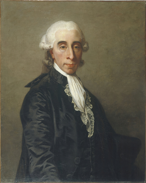 Portrait of Jean-Sylvain Bailly (1736-1793), scholar and politician; mayor of Paris from 1789 to 1791, in 1789 (oil on canvas)