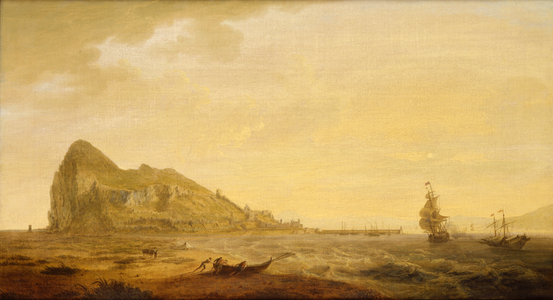 Gibraltar, 1775 (oil on canvas)