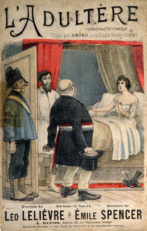 The Adultery, c.1900 (illustration)
