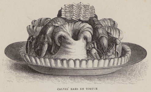 Calves' Ears En Tortue (engraving)