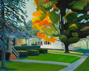 What is Feels Like to be a Tree, 2022 (oil on panel)