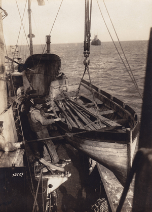 I. WK - Navy - minesweeper 1918 (photo)