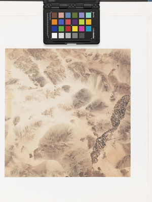 Mojave Desert, Colorado River, California & Arizona, Skylab 3, 1973 (incorporated colour coupler print on single weight paper)