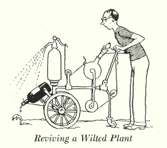 Reviving a Wilted Plant (litho)