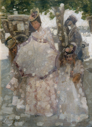 Primrose Hill, 1897 (oil on canvas)