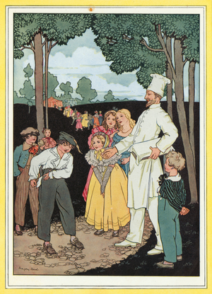 Simple Simon (colour litho)
