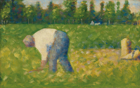 Peasant Working; Paysan travaillant, 1882-1883 (oil on panel)