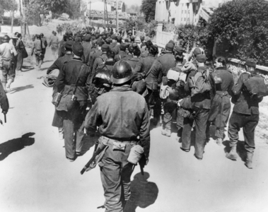 French soldiers in Bordeaux after the liberation of the city august 27, 1944