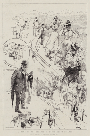 A Tour of No Importance, Round about Pilatus (engraving)