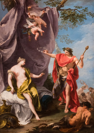 Bacchus and Ariadne, ca. 1730/32 (Oil on canvas)