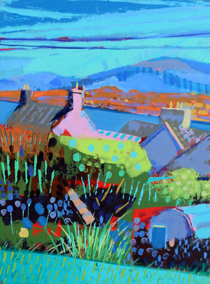 Iona Stillness, 2023 (acrylic on board)