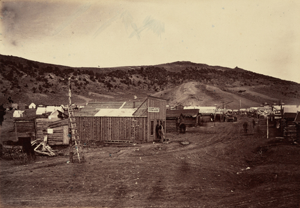 Plate 29. Bear River City, near the Coal Fields,1869 (photo)