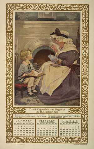 Children of Dickens. A Calendar for 1912 by Jessie Willcox Smith.