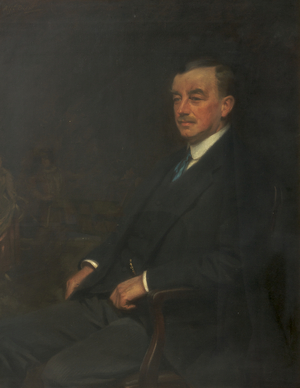 Arthur Henderson, 1917 (oil on canvas)