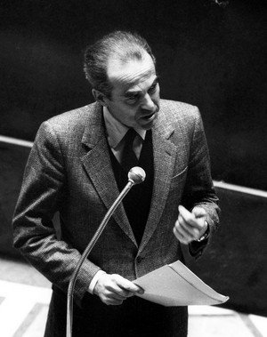 Robert Badinter, Paris, 1985 (photo)