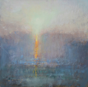 Camber, Late Evening, 2020 (oil on board)