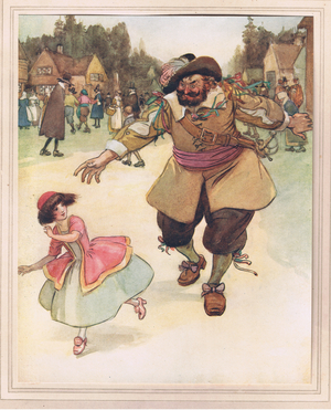 With purpose to catch a kiss