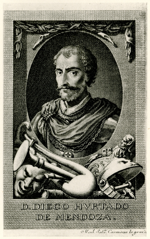 Don Diego Hurtado de Mendoza, 1884-90 (phototype)