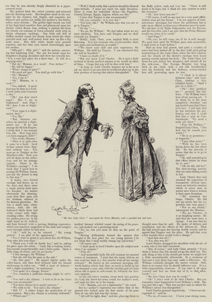 A Question of Diplomacy, by Arthur Conan Doyle (engraving)