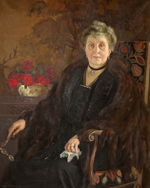 Mrs Walker, 1918 (oil on canvas)