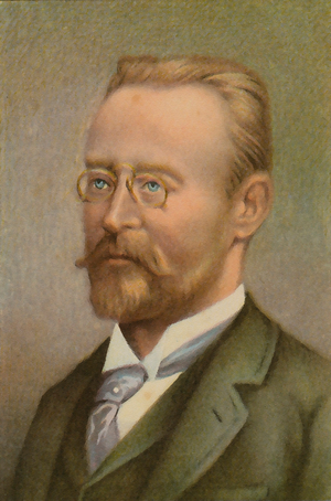 Dr Auer von Welsbach (colour litho)