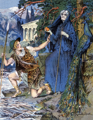 Jason and Hera, c.1900 (illustration)
