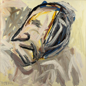 Portrait of Gustav Mahler, 1982 (oil on canvas)