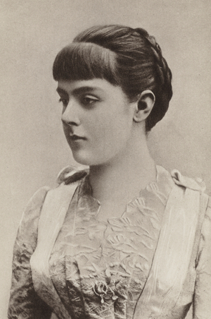 Baroness Marie Vetsera (b/w photo)