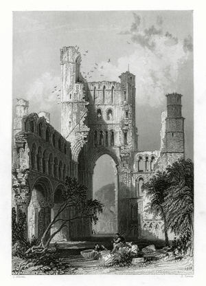 Kelso Abbey (engraving)