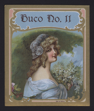 Buco No 11, cigar label (chromolitho)