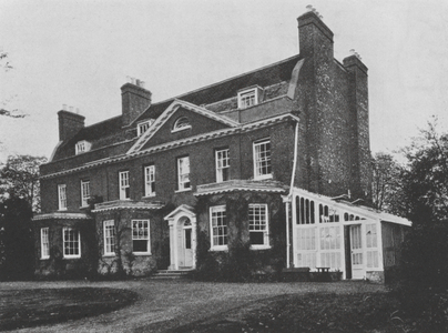 Crawley House, Crawley Park (b/w photo)