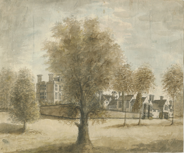 Drayton Bassett - 'Drayton Manor': water colour painting, nd [1789-1793] (painting)