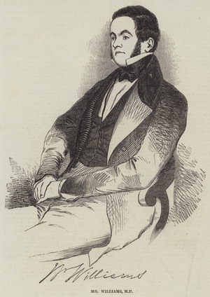 Mr Williams, MP (engraving)