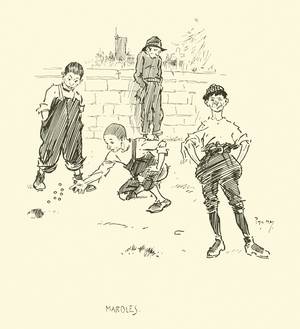 Illustration for Phil May's Gutter-Snipes (lithograph)