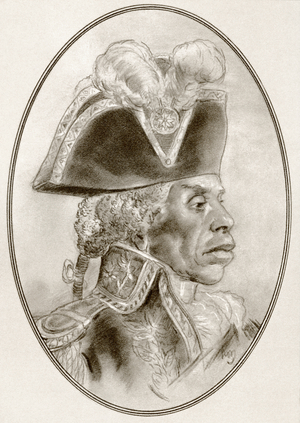 Francois-Dominique Toussaint Louverture, from Living Biographies of Famous Rulers.