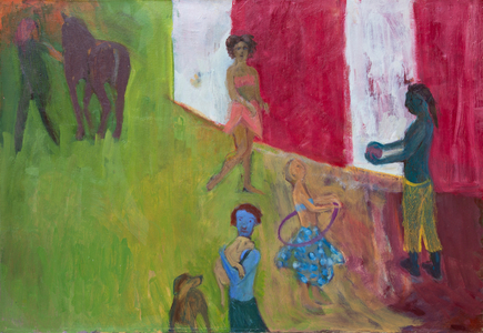 Pairs, 2019 (oil on canvas)
