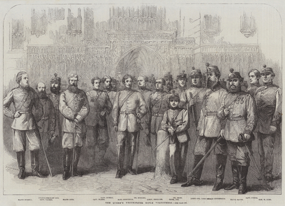 The Queen's Westminster Rifle Volunteers (engraving)